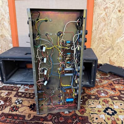 Vintage 1969 1970 Simms Watts AP100 MK1 100w Valve Amplifier Head 1970s image 21