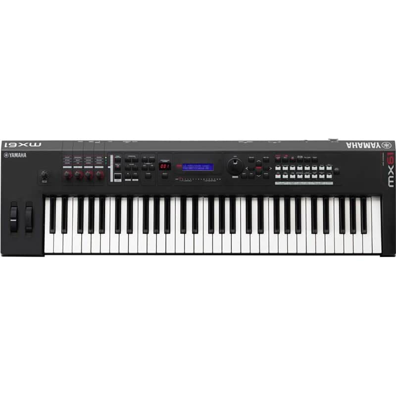 Yamaha MX61 61-key Synthesizer/Controller - Black image 1
