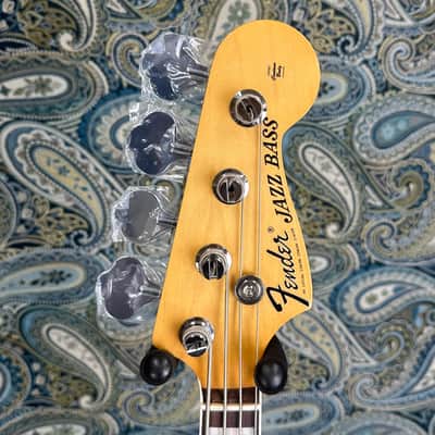 Fender Vintera III Early '70s Jazz Bass Black w/Gig Bag image 3