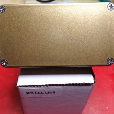 Lovepedal Les Lius Mini 5e3 Overdrive Pedal 2010s - Gold image 3