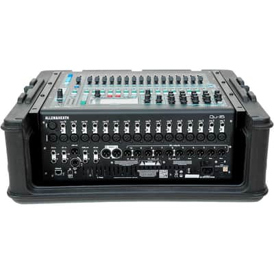SKB 10U Slant Mixer Case with Hardshell Top Regular image 6