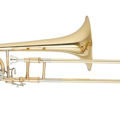 John Packer JP232 Key of Bb/F Bass Trombone w/Lightweight Case & Mouthpiece image 2