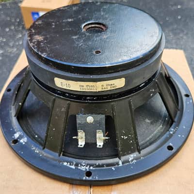 Bag End E10 10" Bass Guitar Speaker Needs Re-Cone image 4