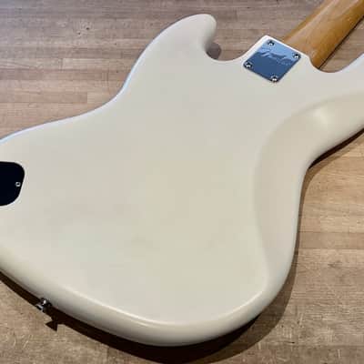 Fender Modern Player Jazz Bass V 2013 - Satin Olympic White image 5