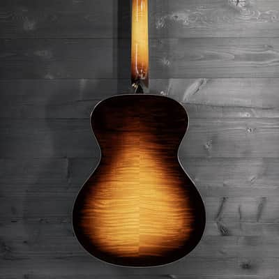 Taylor Custom #9 Grand Concert 12-Fret Figured Maple / Black Top Sitka image 3