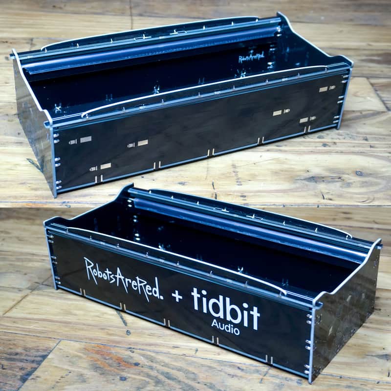 Tidbit Audio Skiff Under Pressure "SUP" - 60hp DIY PCB Eurorack Case 2026 - Black image 1