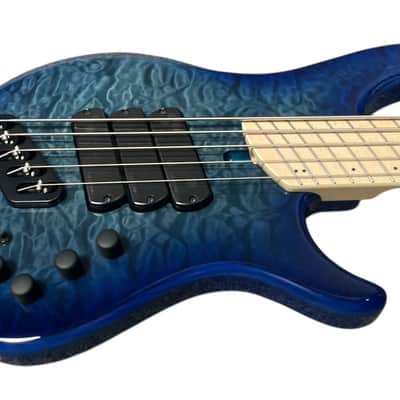 Dingwall Combustion 5 (3 Pickup), Indigo Burst / Maple *IN STOCK! image 3