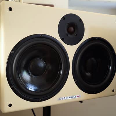 Pair of Exigy C28S Full Range Studio Monitors with Linea-Research DA4800 DSP Amplifier image 2