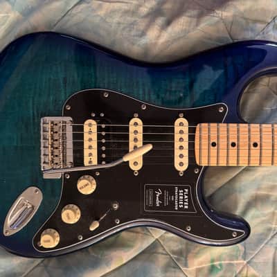 Fender Limited Edition Player Stratocaster® HSS Plus Top - Blue Burst image 1