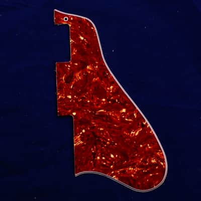 Jazz Archtop semi hollow body Guitar Pickguard Fits ES335 Long Version, 4ply Tortoise