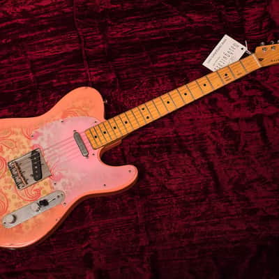 Nash T-68P Paisley Telecaster Electric Guitar - Medium Aging - T68 image 2
