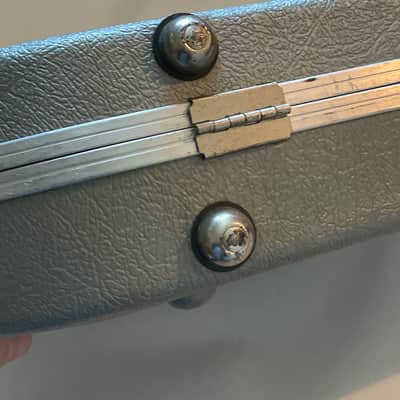 1980's Charvel Jackson Model Series Grey Chainsaw Guitar Case image 5