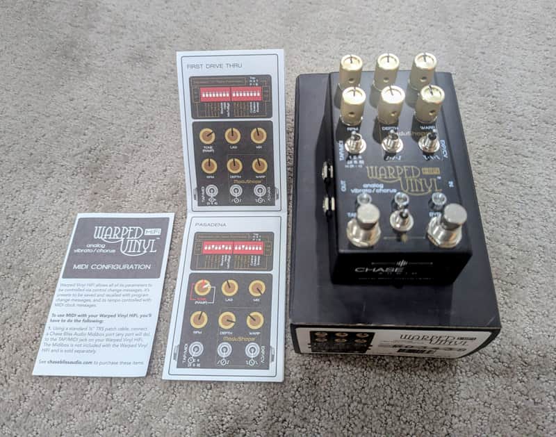 Chase Bliss Audio Warped Vinyl HiFi 2018 - 2024 - Black