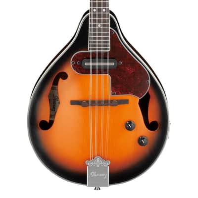 Used Ibanez M510EBS 8-String A-Style Mandolin - Brown Sunburst image 1