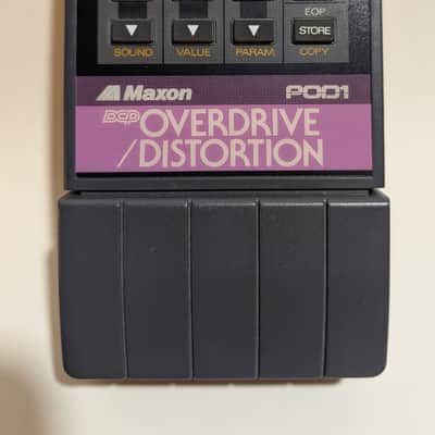 Maxon / Ibanez DCP Series Overdrive/Distortion, Model POD1 from the 1980's image 1