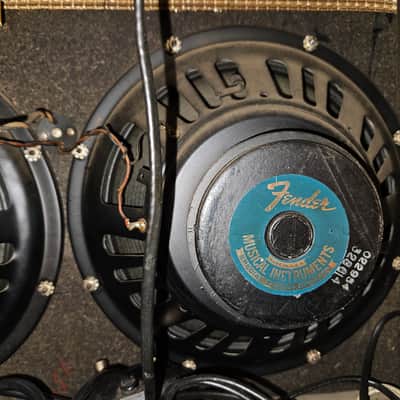 Fender Pro Reverb 2-Channel 40-Watt 2x12" Guitar Combo 1965 - 1967 - Black Panel image 11