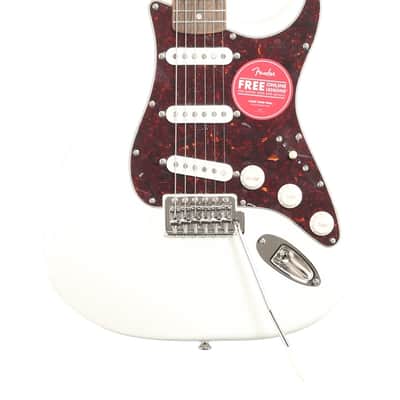 Squier Classic Vibe 70s Stratocaster Indian Laurel Neck Olympic White image 3