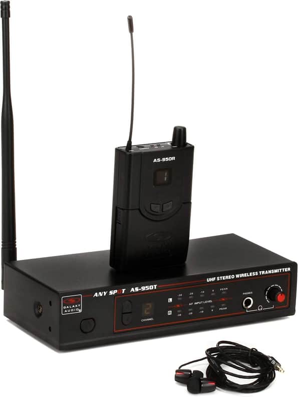 Mint Galaxy Audio AS-950P2 Wireless In Ear Personal Monitor System, Group P2 image 1