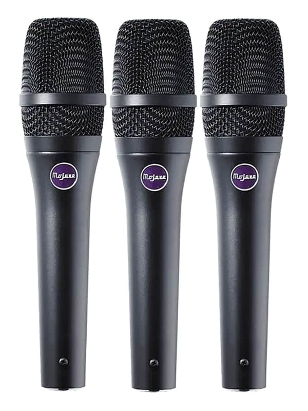 Mojave Audio MA-D | Handheld Cardioid Dynamic Microphone | 3-Pack image 1