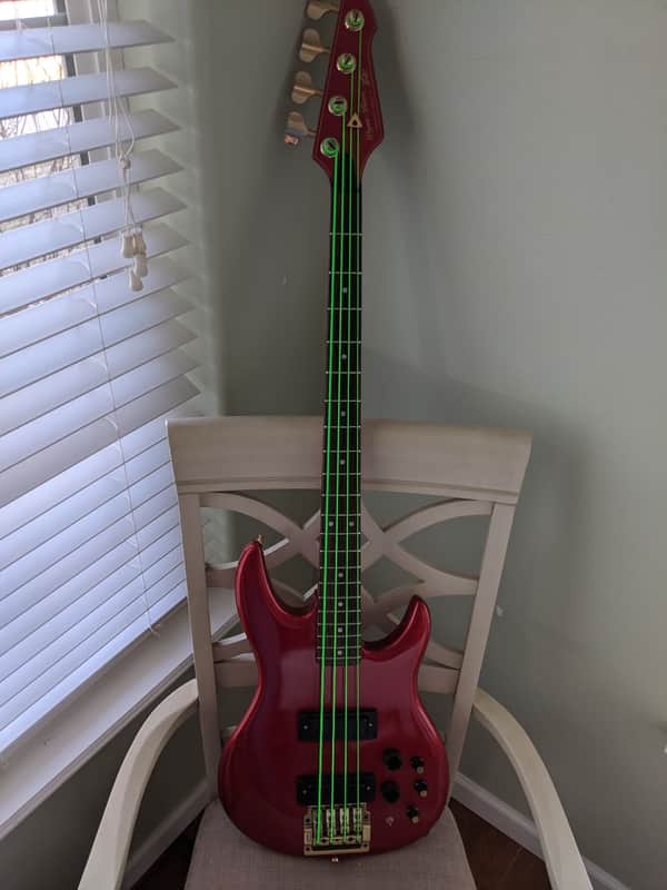 Peavey Dyna-bass 1986 Candy Apple Red image 1