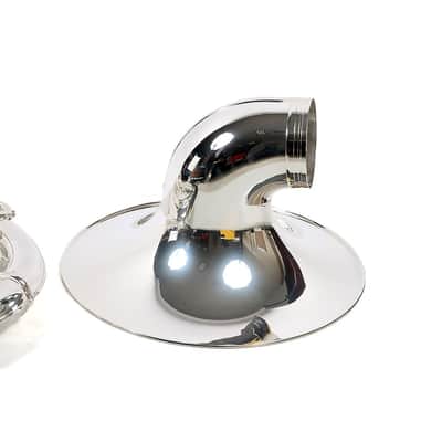 Yamaha YSH-411 Series Brass BBb Sousaphone Regular Ysh411S Silver- Instrument Only image 2