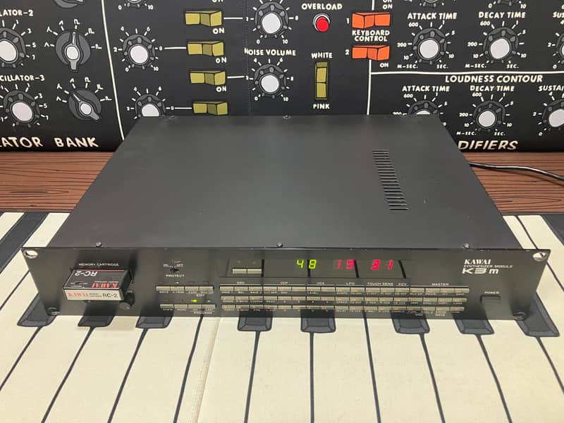 Kawai K3m + RC-2 Memory Cartridge + presets card image 1