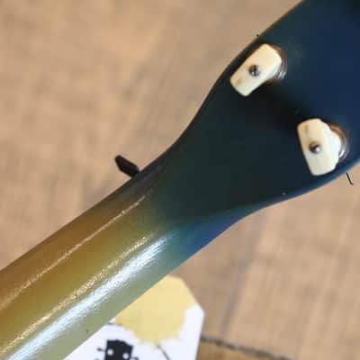 1930's Gretsch G9101 Camp Ukulele Blue Burst + Cool Vintage Case image 17