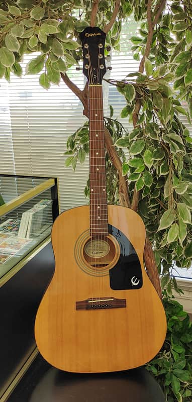 Epiphone AJ100 Advanced Jumbo Acoustic Guitar 2002 - 2011 - Natural image 1