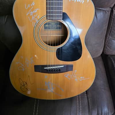 Yamaha FG-110 Grand Concert- signed by gin blossoms in 2017 image 3