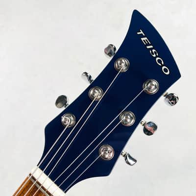 Teisco MQ-56 May Queen Reissue 1999 - Navy Blue image 9