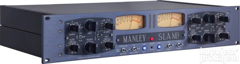 Manley Labs SLAM! Stereo Limiter & Mic Pre image 1