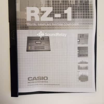 Casio RZ-1 - Drum Machine Sampler Sequencer - Manual included - Tested image 16