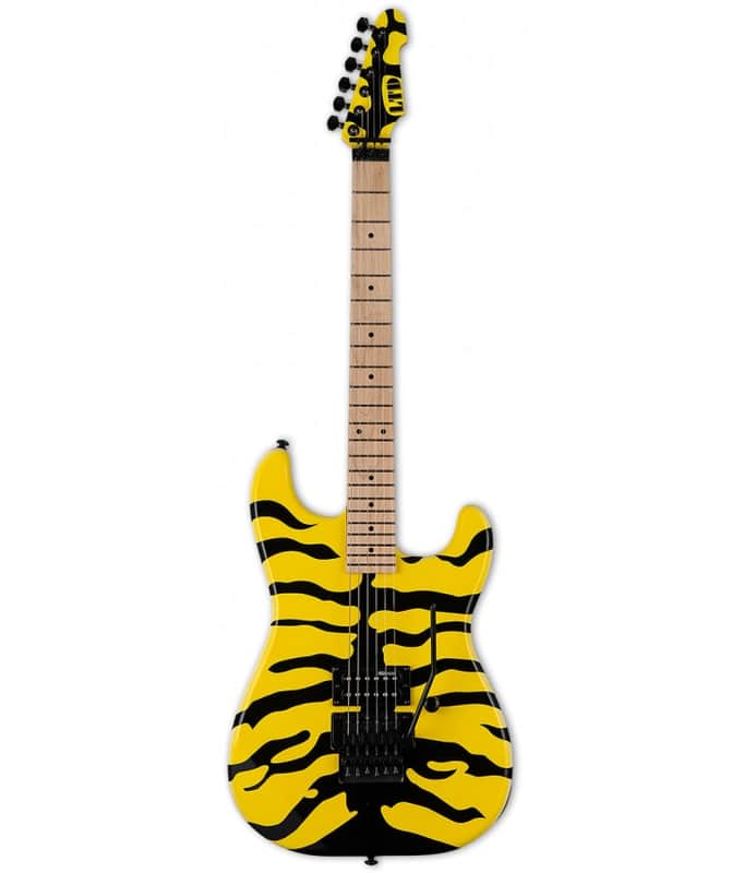 ESP LTD George Lynch GL-200MT Yellow Tiger Electric Guitar image 1