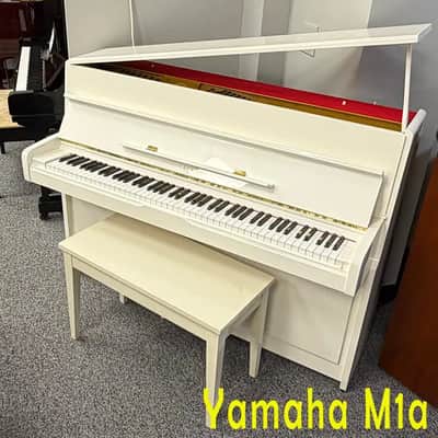 1978 Yamaha M1a Upright Piano in Polished White * Free 1st Floor Delivery in NJ! image 10