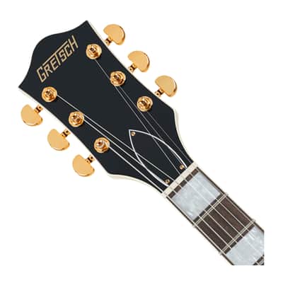 Used Gretsch G2655TG Streamliner CB Jr. DC w/ Bigsby LTD - Vintage White - Used image 4
