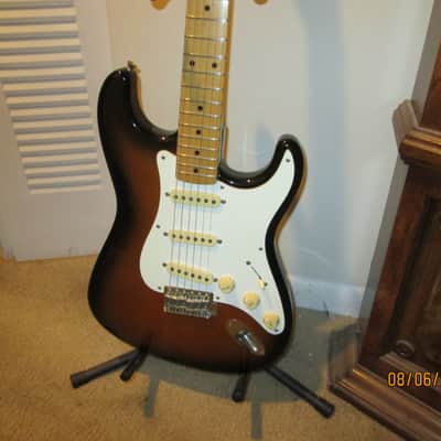 Fender 1954 Stratocaster Reissue 1985 - Tobacco Sunburst image 10