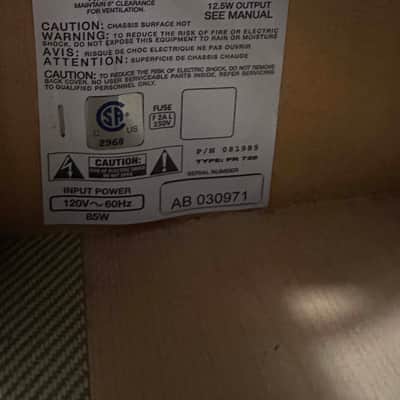 Fender EC Tremolux Eric Clapton Signature 12-Watt 1x12" Guitar Combo 2012 - 2015 - Tweed image 9