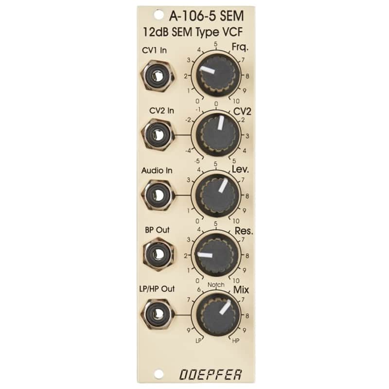 Doepfer - A-106-5SE: 12dB SEM Type VCF Special Edition image 1