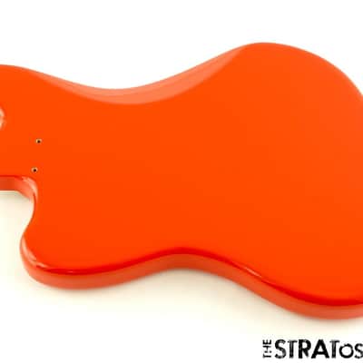 Fender Player II Jaguar Series BODY Modern Guitar Part, Alder, Coral Red image 2