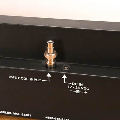 Masterclock TCD44 Time Code Display Studio Clock (NO POWER SUPPLY) CG01UXH image 8