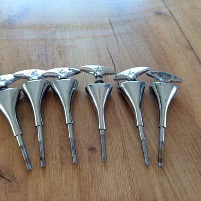Sonor Tearddrop 60s Claw Hook 6pc T-Rods image 7