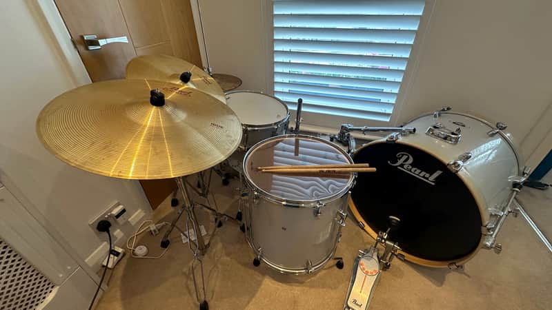 Pearl Export Series Drum Kit with CX200 Cymbal Pack and Hardware image 1
