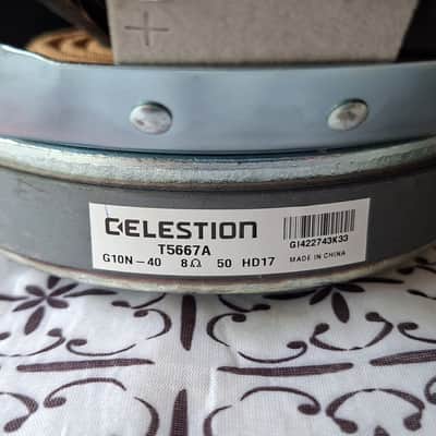 Set of 2 Celestion G10N-40 / T5667 Classic Series speakers image 6