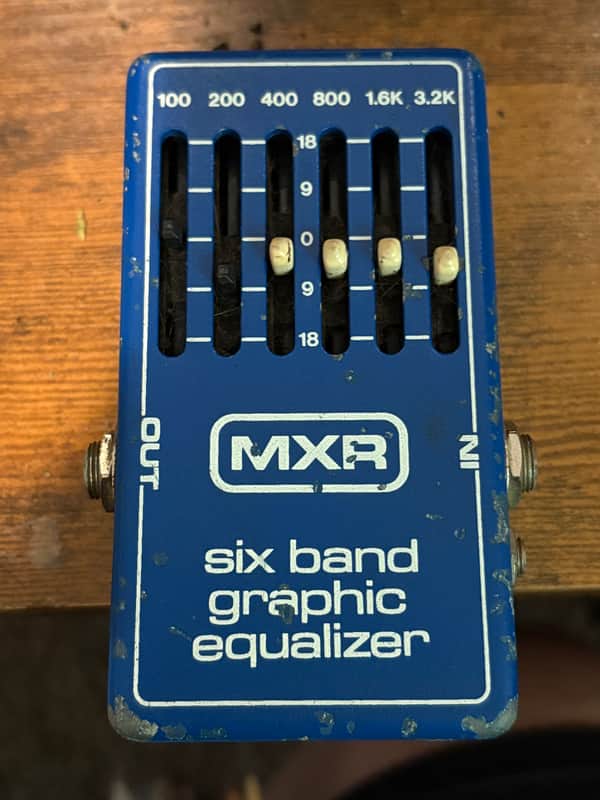 MXR MX-109 Six Band Graphic Equalizer 1976 - 1984 - Blue image 1