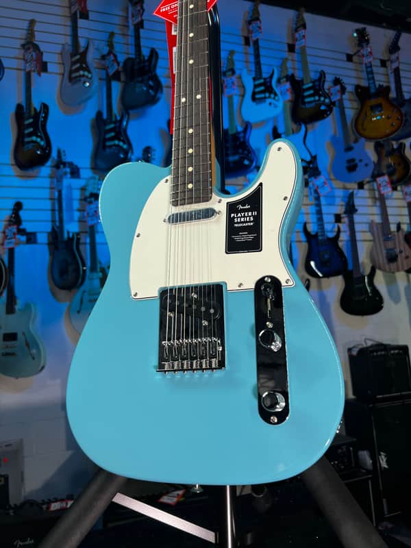 Fender Player II Telecaster Electric Guitar - Aquatone Blue with Rosewood Fingerboard FREE PLEK! 901 image 1