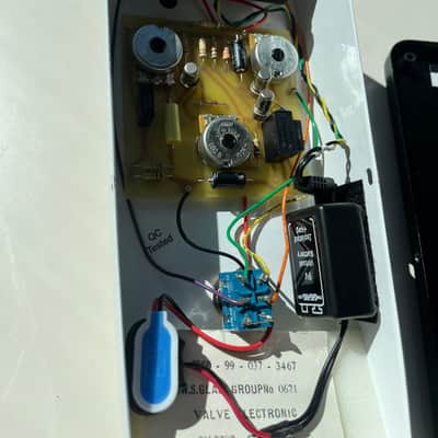 Sola Sound Tone Bender Mark IV Esprit Blanc by David Main 2023 image 2