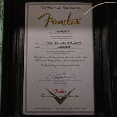 Fender Custom Shop Telecaster  1963 Journeyman - Rosewood Fingerboard, Aged Surf Green image 11