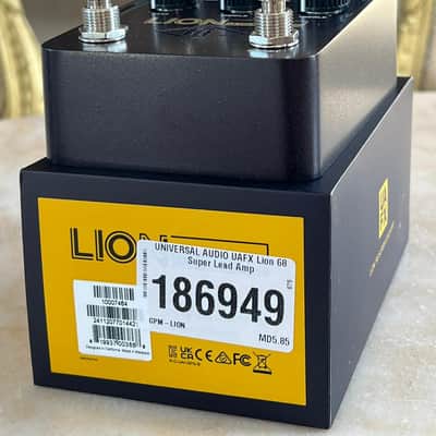 Universal Audio Lion '68 Super Lead Amp 2023 - Present - Black image 2