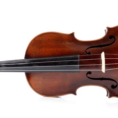 Vintage Authentic Rare German Made 4/4 Violin, Fiddle Joh. Bapt. Schweitzer + Hard Case - Video image 9