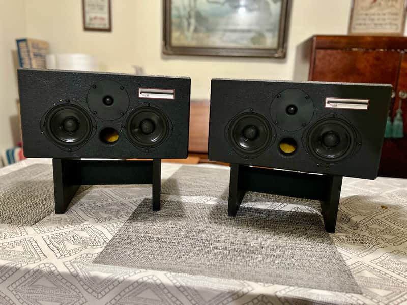 Westlake Audio BBSM-4 Near-Field Studio Monitors - Matched Pair SN 999 & 1000 + Stands image 1